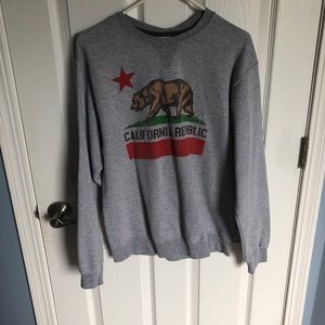California Republic Grey Sweatshirt